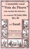 L'Ensemble vocal Voix du Fleuve vous raconte des histoires [06-2006]